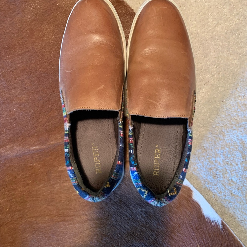 ROPER slip ons. Worn one time